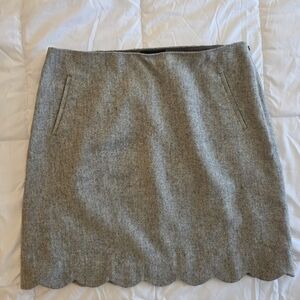 Talbots Grey Wool Skirt 16